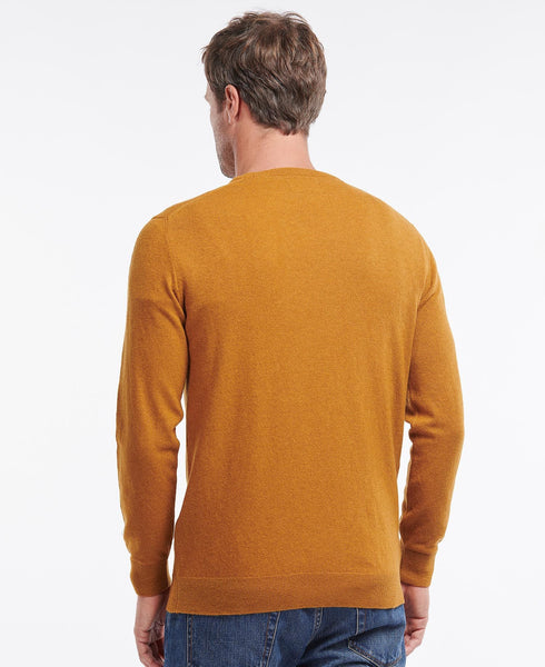 Girocollo Uomo MKN0345 dalle linee essenziali Verde BARBOUR- Francavilla Moda
